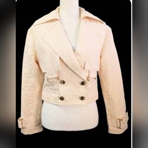 ACLER Vermont Luxury Cropped MOTO JACKET